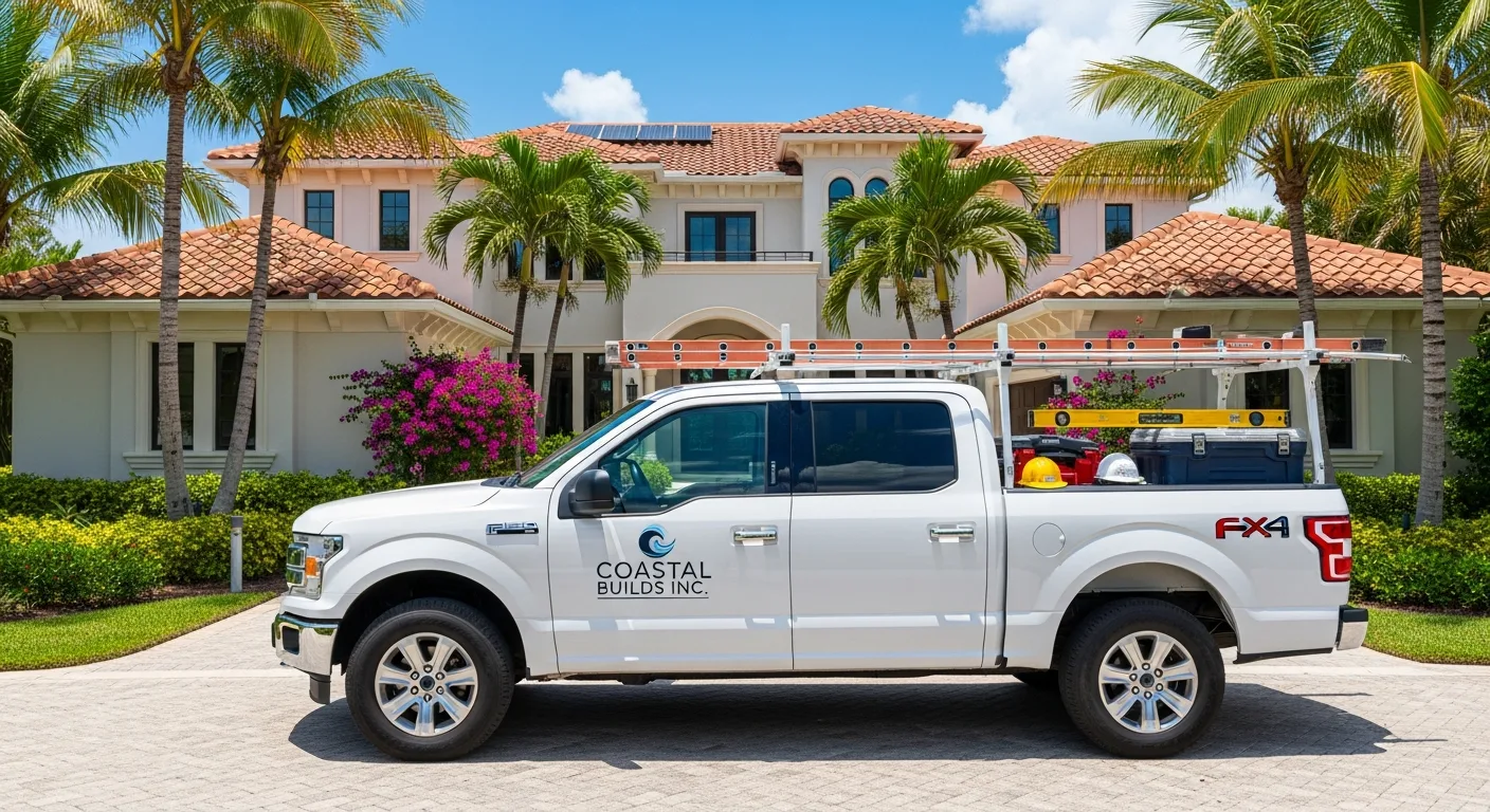 West Palm Builders Truck