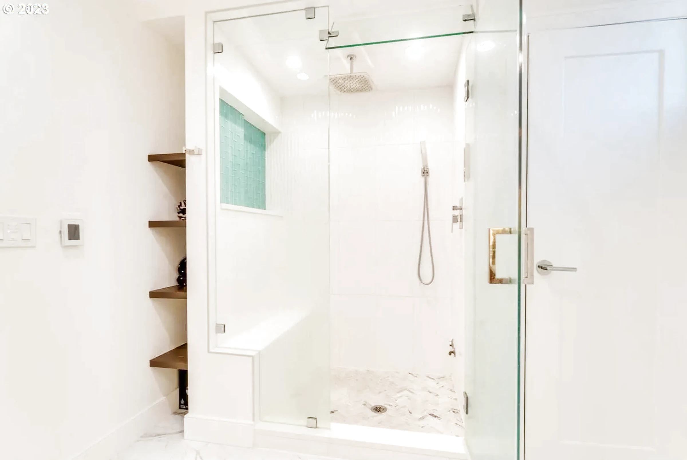 Frameless Glass Walk-In Shower