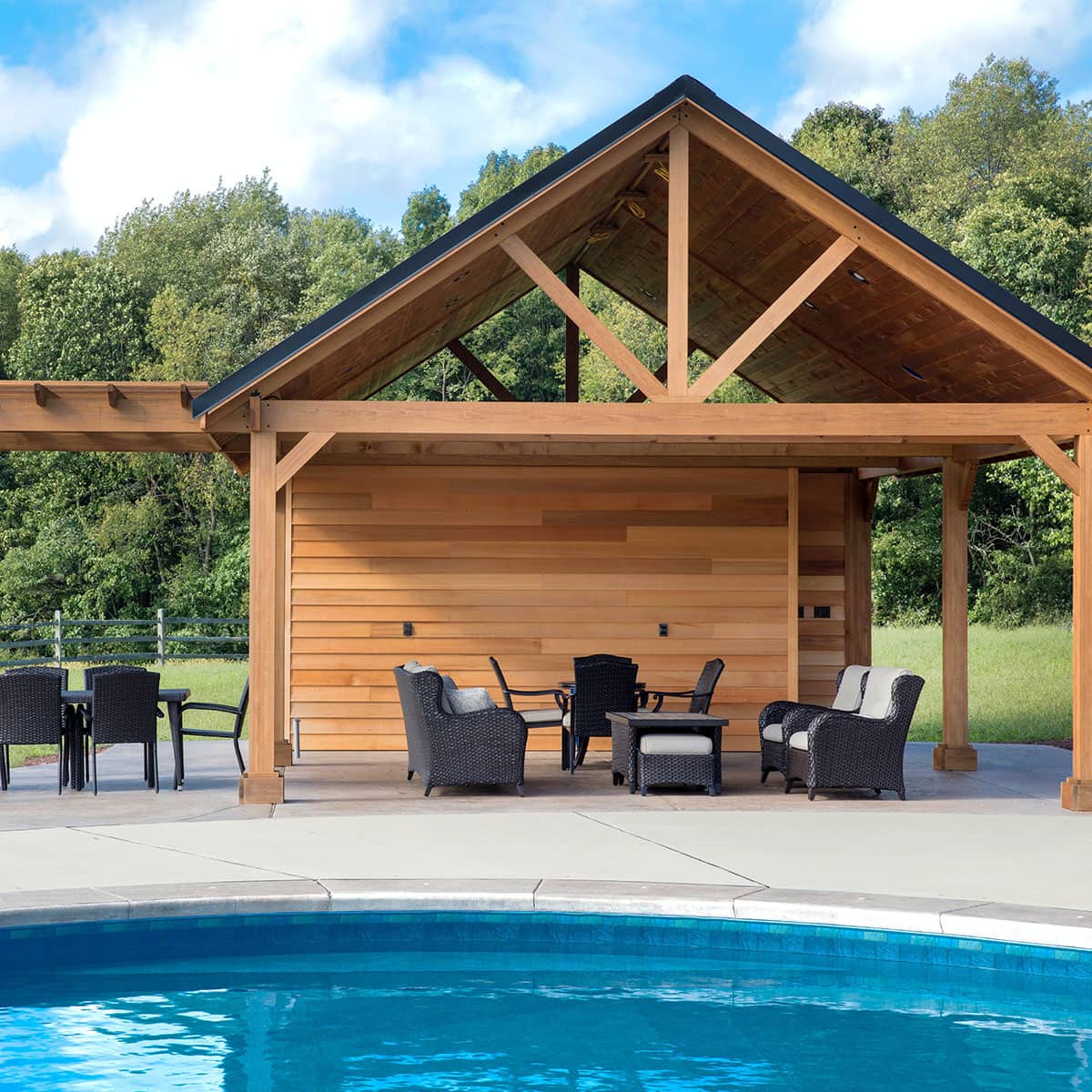 Home 2 Exterior remodel of gazebos and pool decks